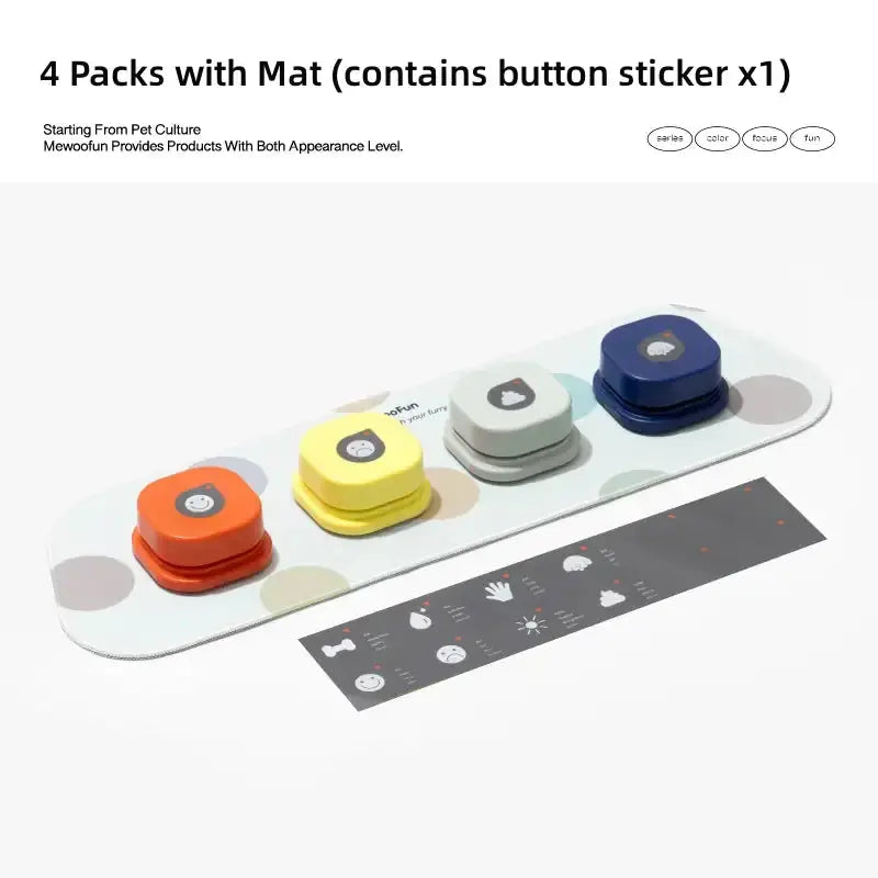 Training Buzzer Recordable Talking Button GLR SHOPPING