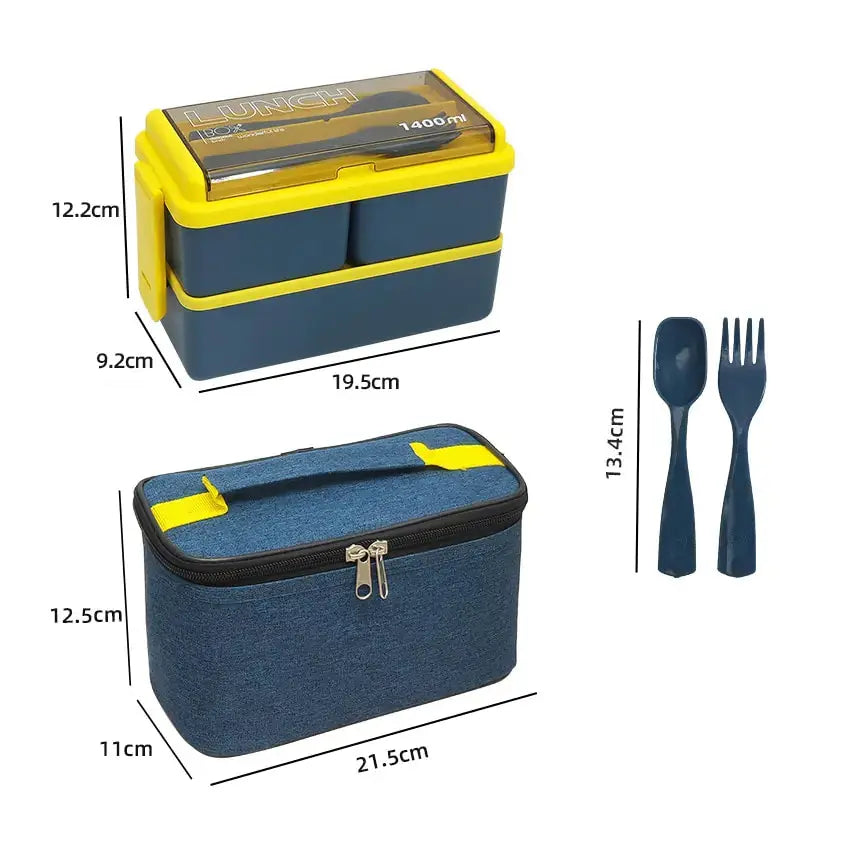 Double Layer Kids Lunch Box GLR SHOPPING