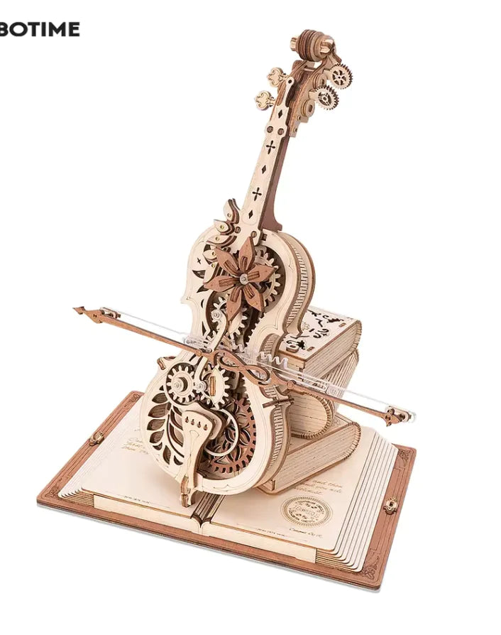 Artisan Cello Music Puzzle Box