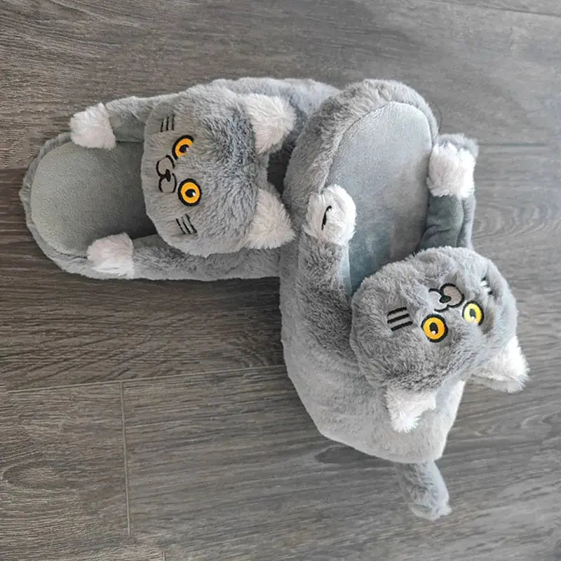 Cuddly Hug Cat Slippers GLR SHOPPING