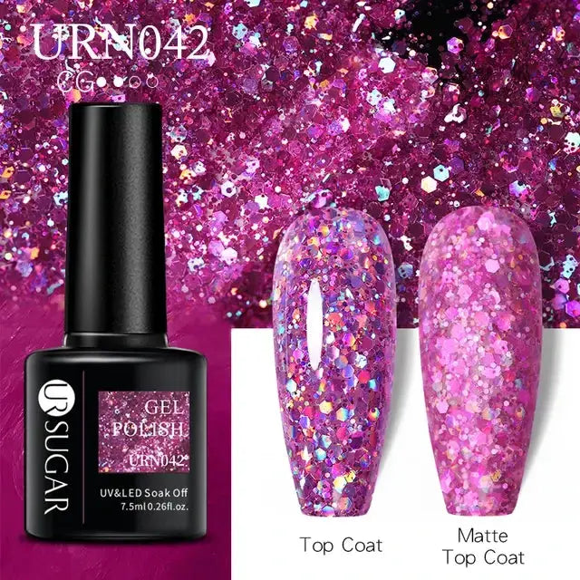 Glitter Gel Nail Polish GLR SHOPPING
