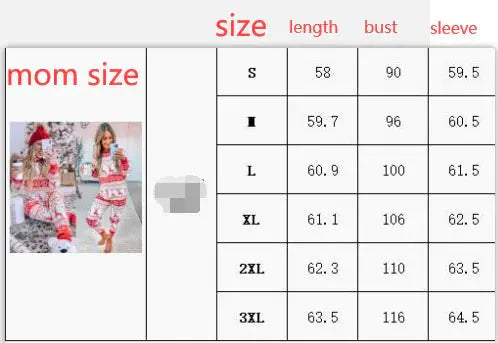 Christmas Pajamas Fall Family Set GLR SHOPPING