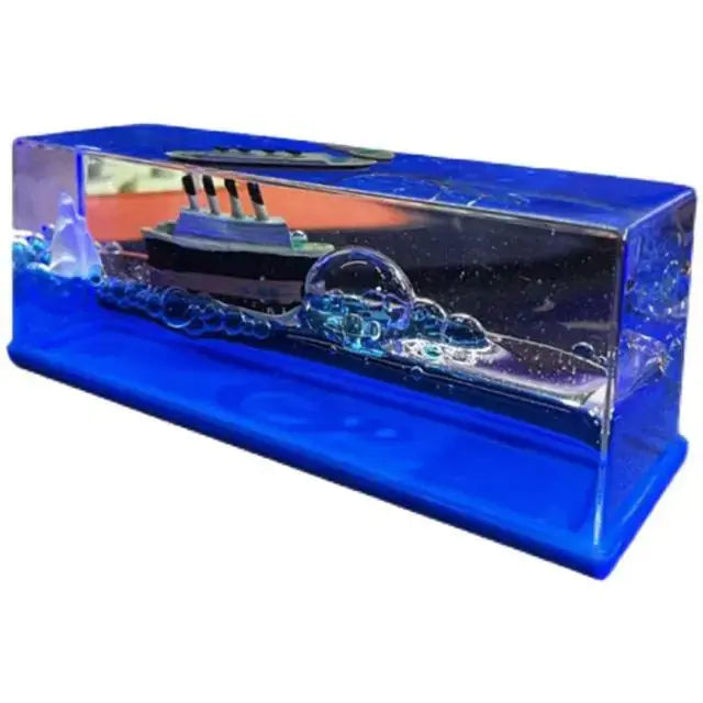 Ship Fluid Drift Bottle Home Decoration GLR SHOPPING