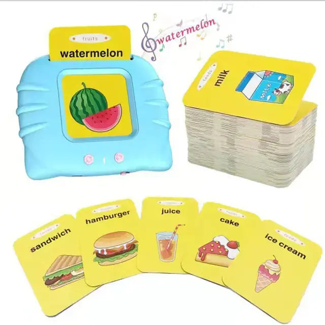 Language Game Talking Flash Cards Toy GLR SHOPPING