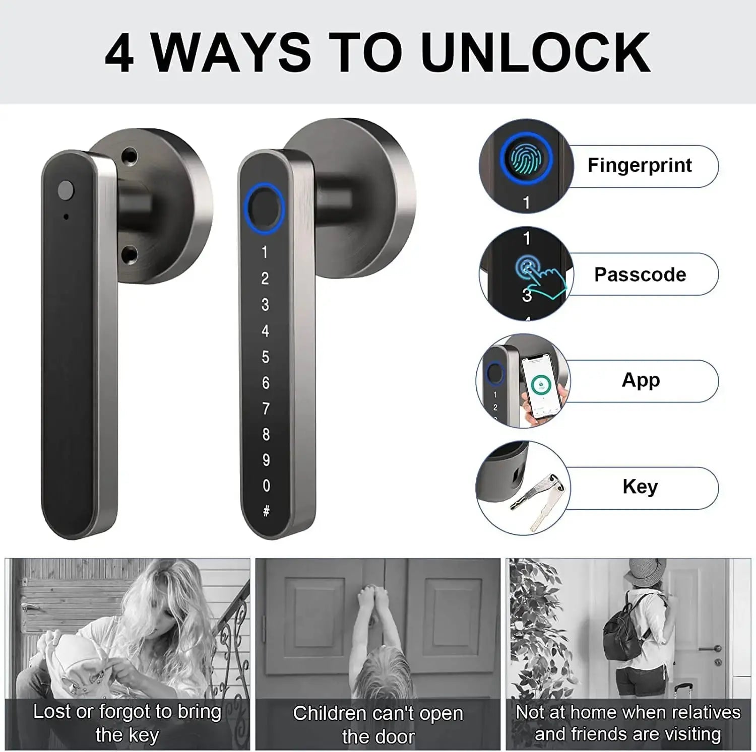 Fingerprint Door Lock GLR SHOPPING