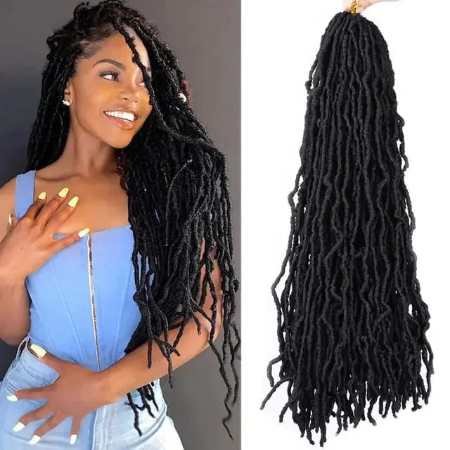 Soft Natural Fluffy Hair Extensions GLR SHOPPING