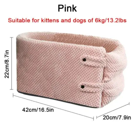 Portable Pet Dog Car Seat Central Control Nonslip Dog Carriers GLR SHOPPING