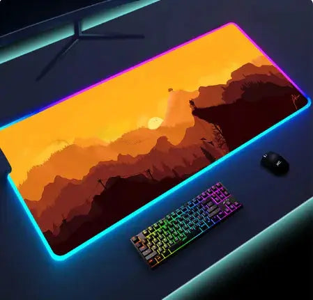 Luminous LED Lighting Mouse Pad GLR SHOPPING