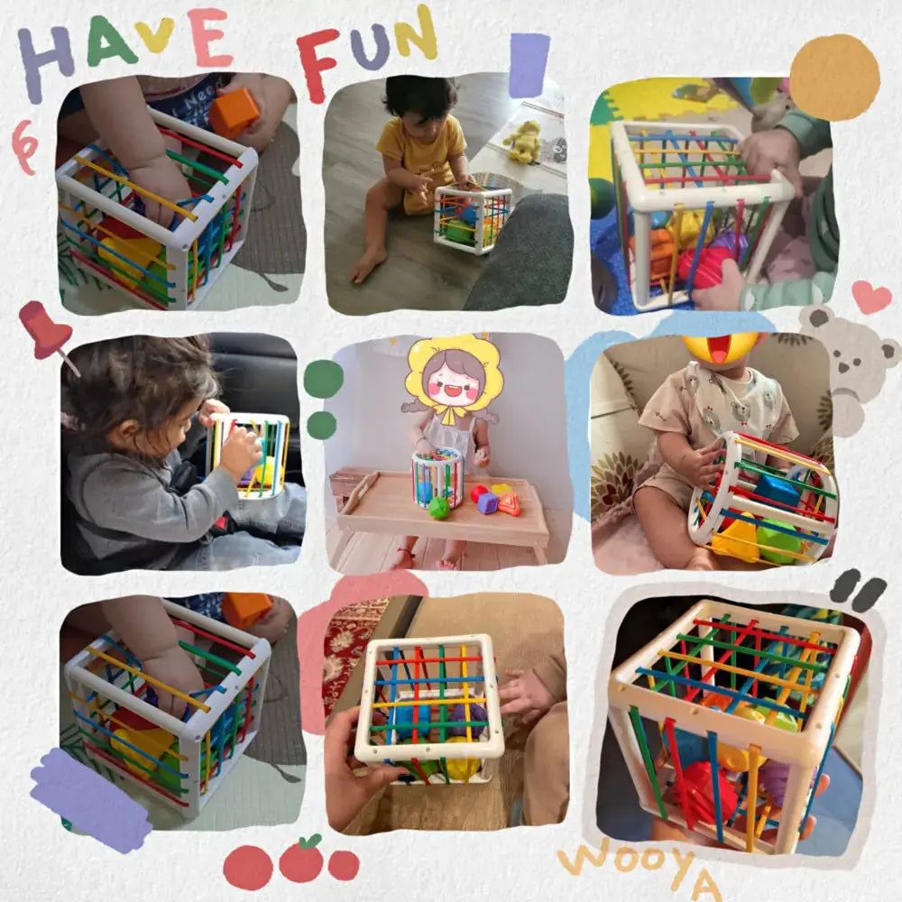 Colorful Shape Blocks Sorting Game GLR SHOPPING