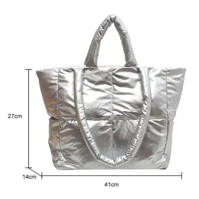 Fashion Large Tote Padded Handbags - GLR SHOPPING