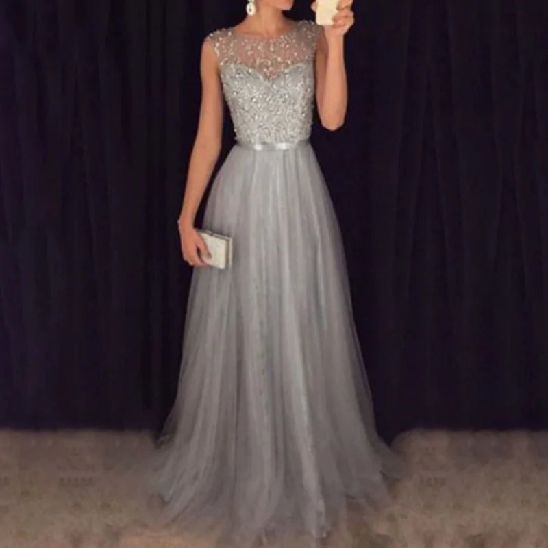 Elegant Prom Dress 2018 - Evening Gowns Sequin Dress