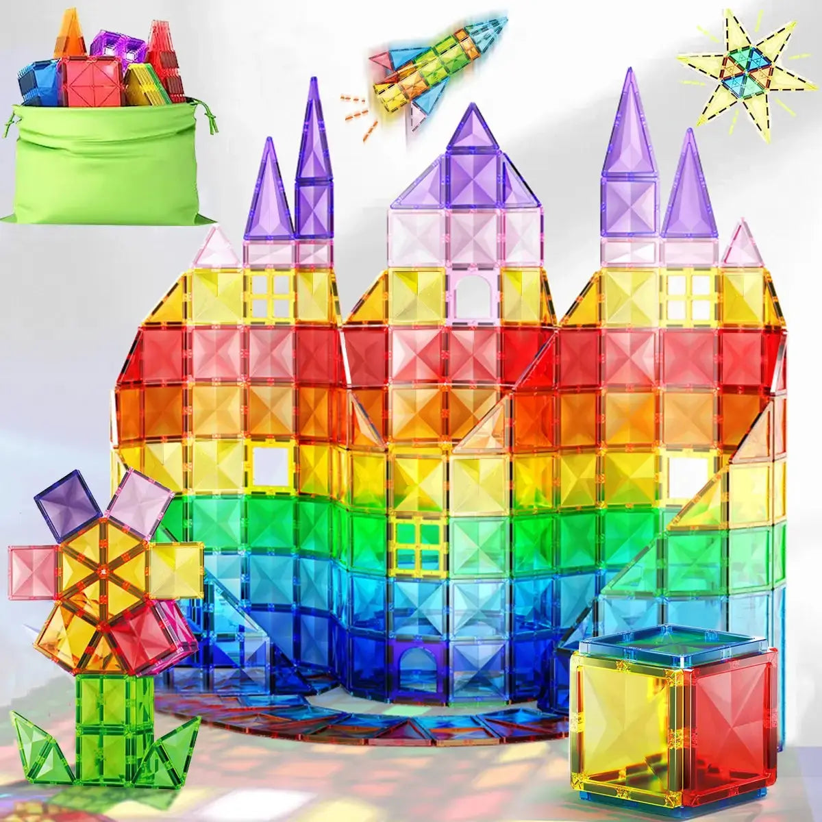 Magnetic Blocks Toys For Kids GLR SHOPPING