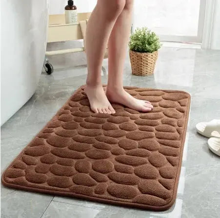 Non-Slip Embossed Bathroom Mat GLR SHOPPING