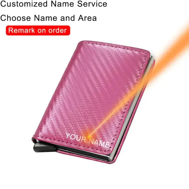 Carbon Fiber Card Holder Wallets GLR SHOPPING