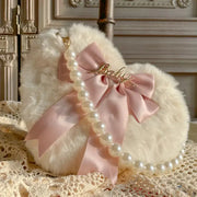 Heart Plush Hand Carrying Bag GLR SHOPPING