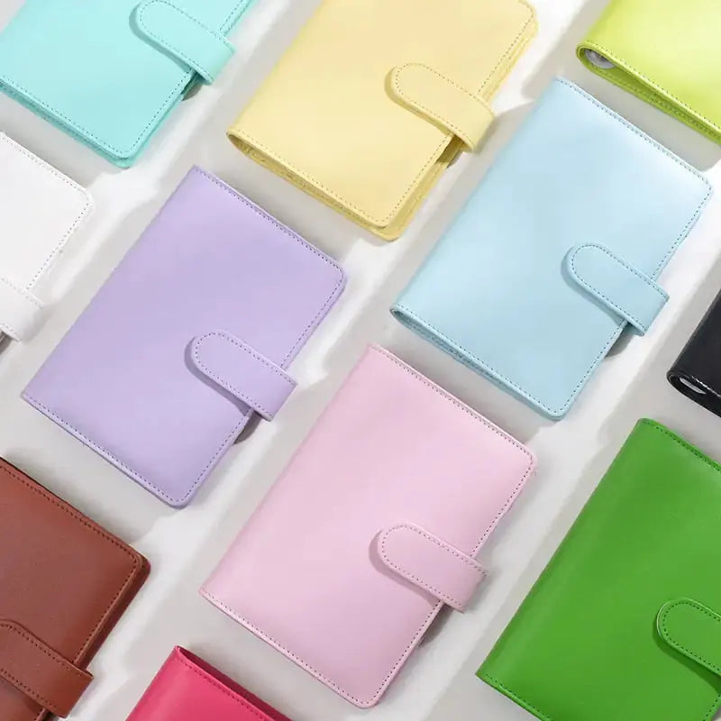 A6 Leather Budget Binder GLR SHOPPING