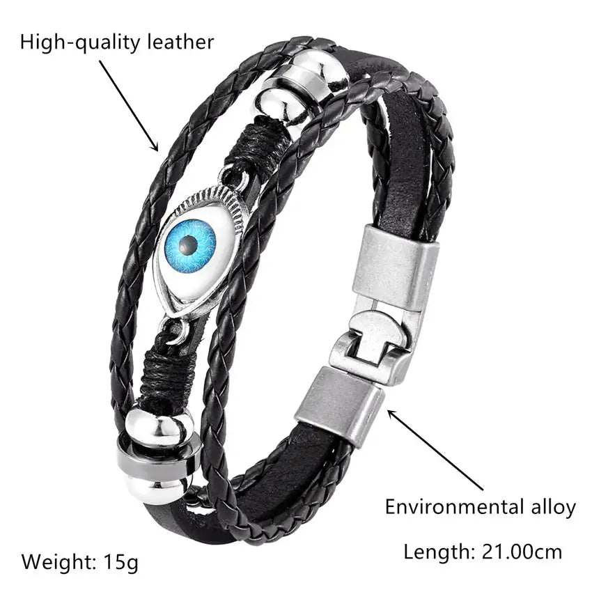 Multi-Layer Evil Eye Bracelet GLR SHOPPING