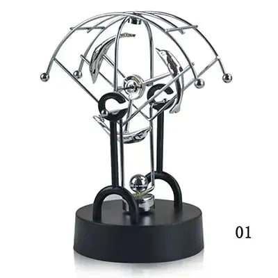 Newton Pendulum Miniature Physics Decor GLR SHOPPING