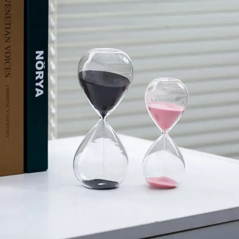 Modern Colored Sand Hourglass Decorative Timer GLR SHOPPING