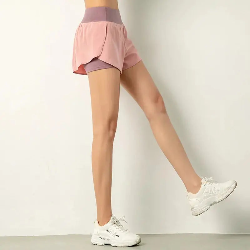 LUOENBO 2020 Women Gym Double Shorts - Perfect for Workouts GLR SHOPPING