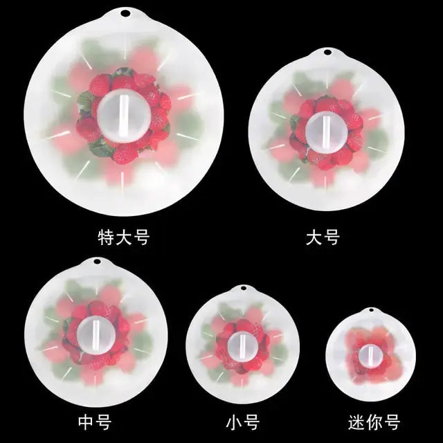 Silicone Suction Lid Cover Set GLR SHOPPING