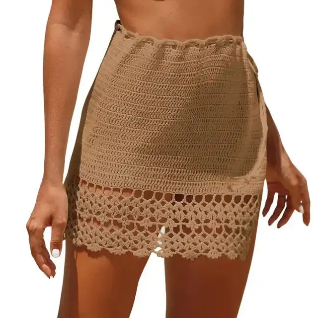 Beach Skirt Crochet Tassel GLR SHOPPING