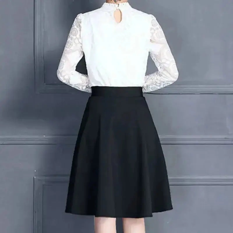 Elegant Skirt with Pockets GLR SHOPPING
