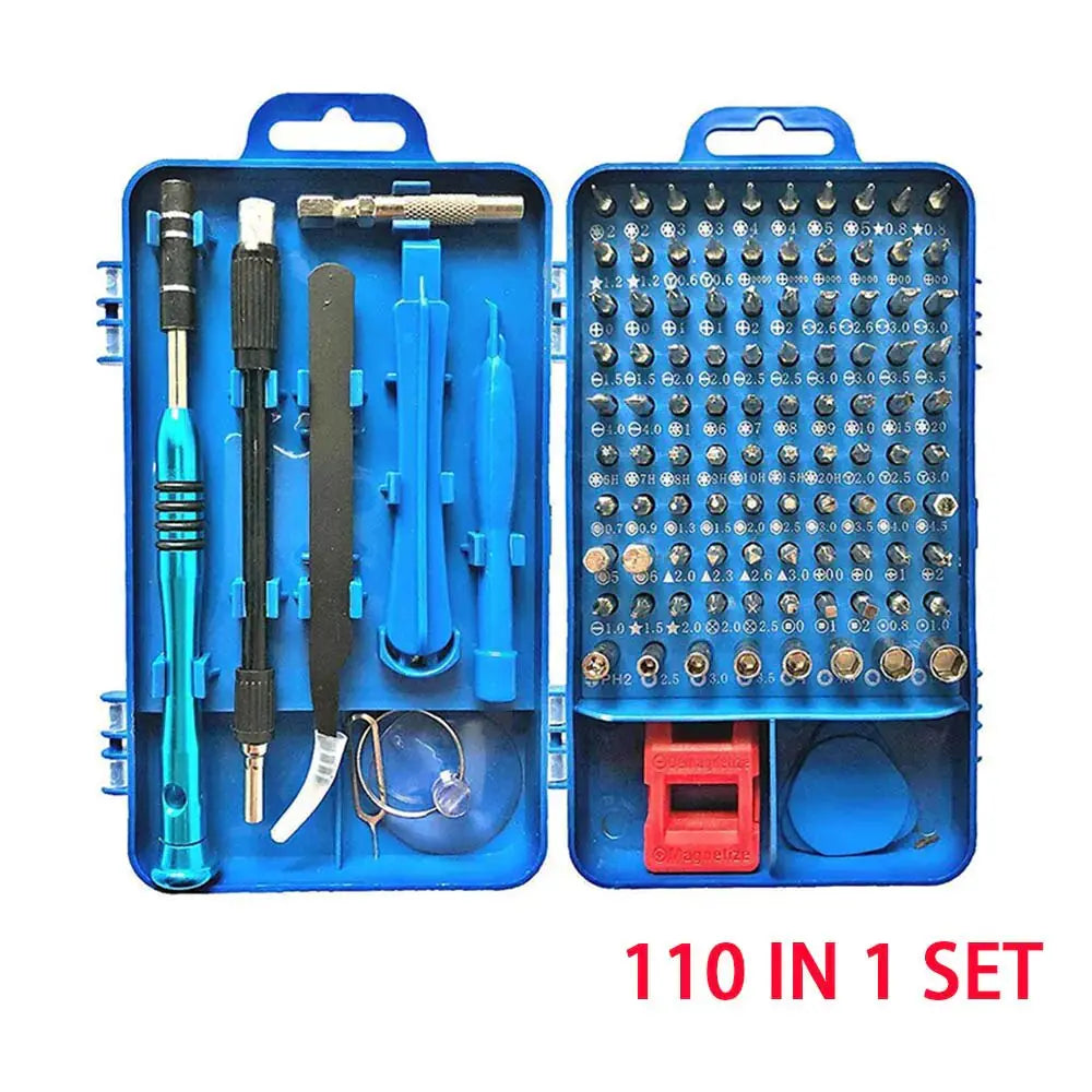115-in-1 Precision Screwdriver Set for Mobile Phone and Watch Repair GLR SHOPPING