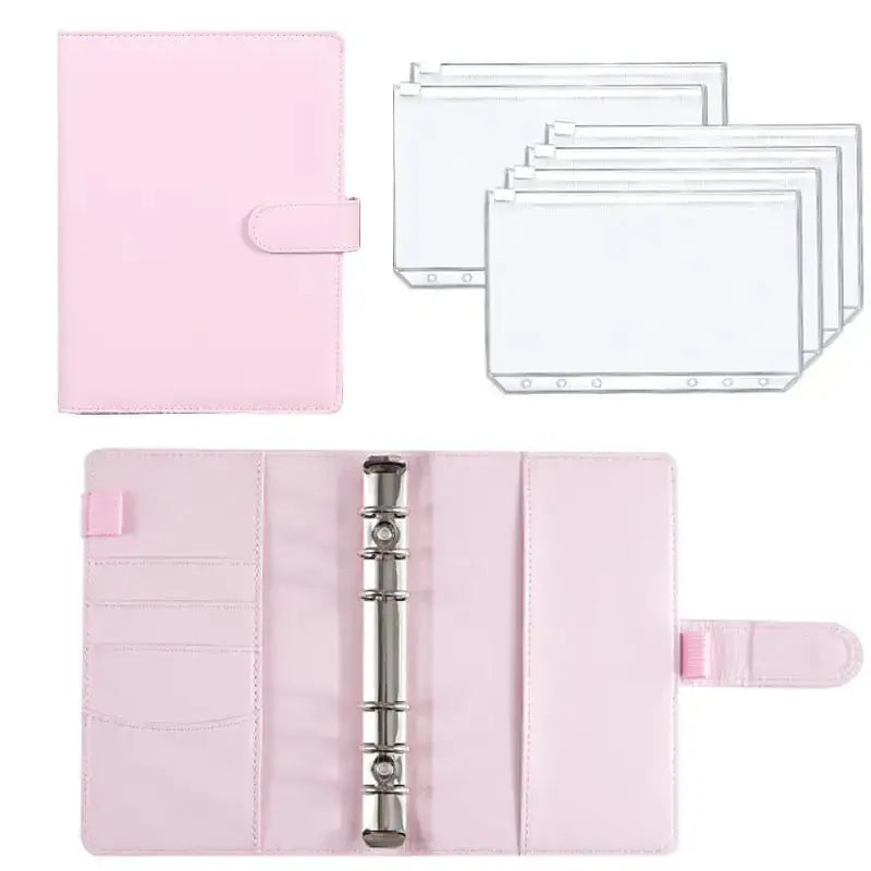 A6 Leather Budget Binder GLR SHOPPING