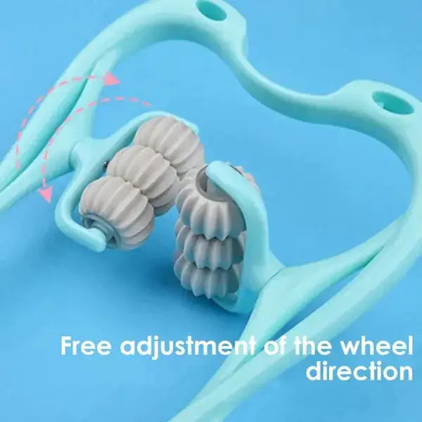 6 Wheel Pressure Point Neck Massager GLR SHOPPING