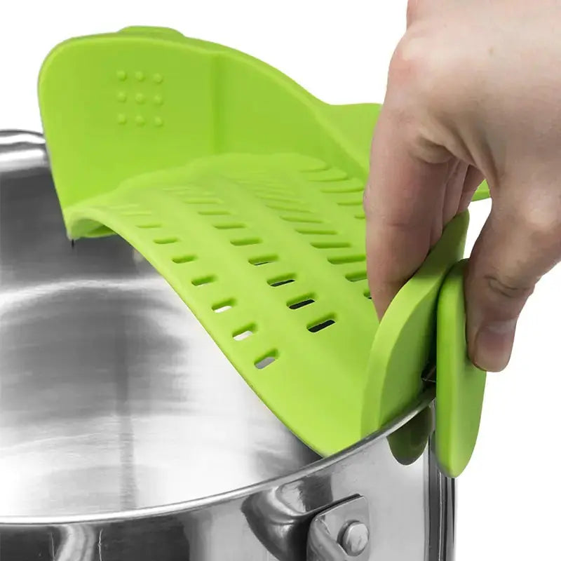 Universal Silicone Clip-On Pot Strainer GLR SHOPPING