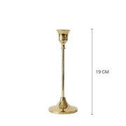 Elegant Vintage Gold Candle Holder GLR SHOPPING