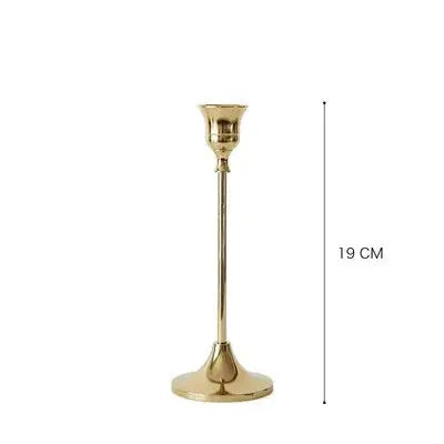 Elegant Vintage Gold Candle Holder GLR SHOPPING