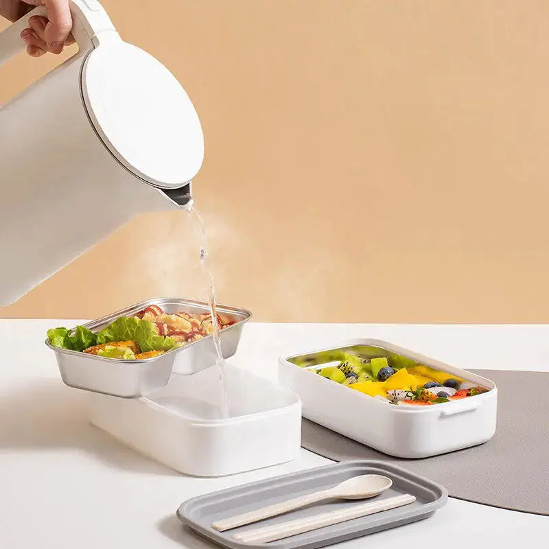 2 Layer Stainless Steel Bento Box GLR SHOPPING