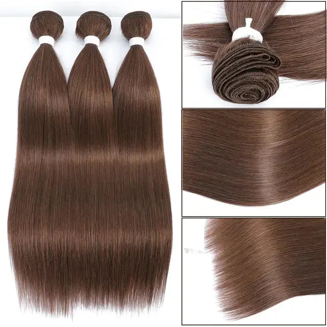 Straight Fake Fibers Hairs GLR SHOPPING