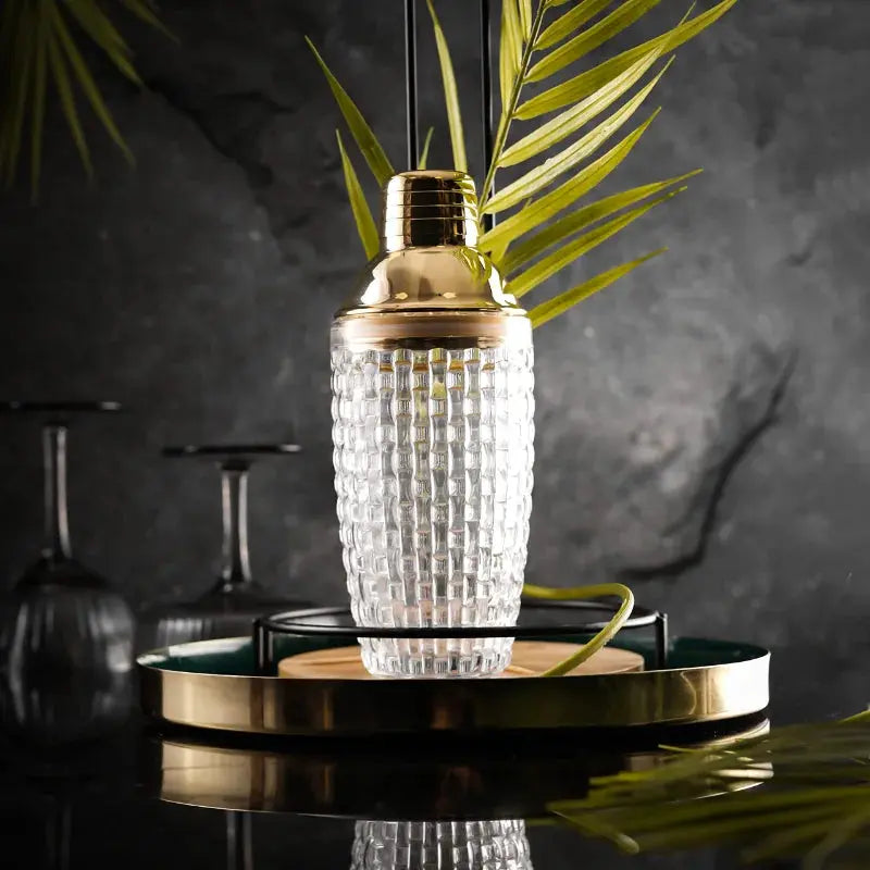 Glass Cocktail Shaker Kit GLR SHOPPING
