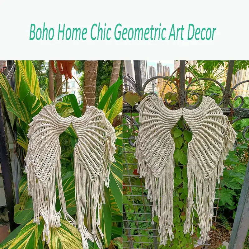 Angel Wings Woven Hanging Décor GLR SHOPPING