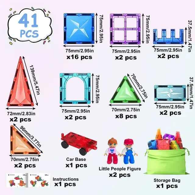 Magnetic Blocks Toys For Kids GLR SHOPPING