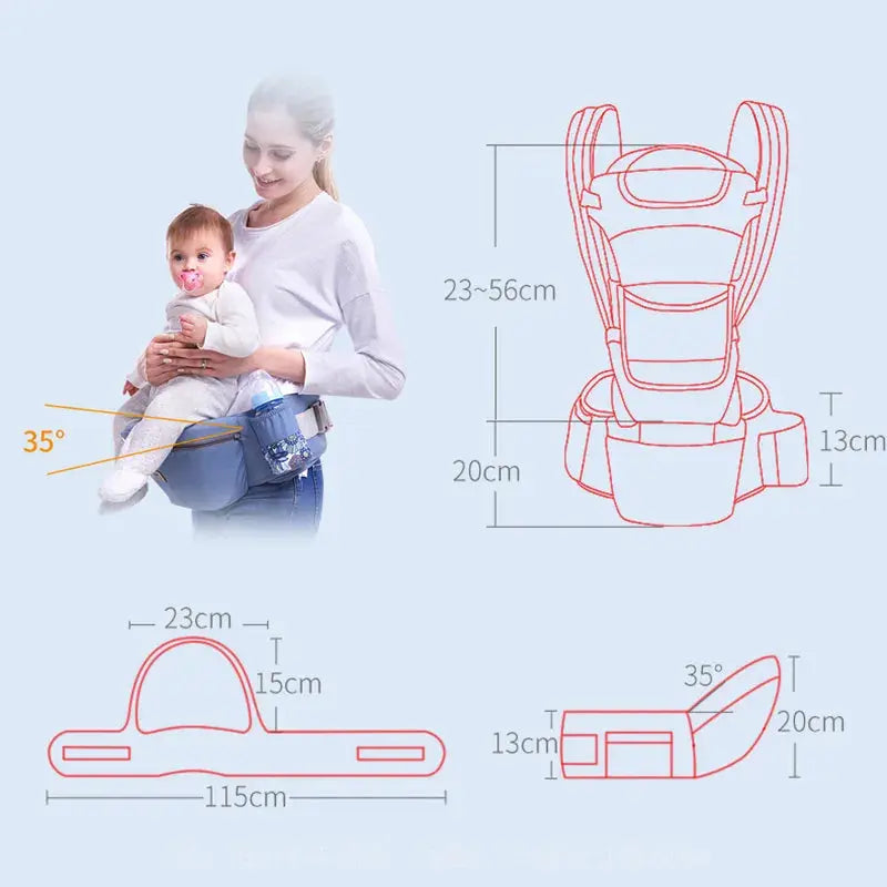 Ergonomic Baby Carrier Backpack GLR SHOPPING