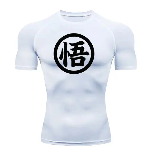 Anime Aesthetic Compression Shirt GLR SHOPPING