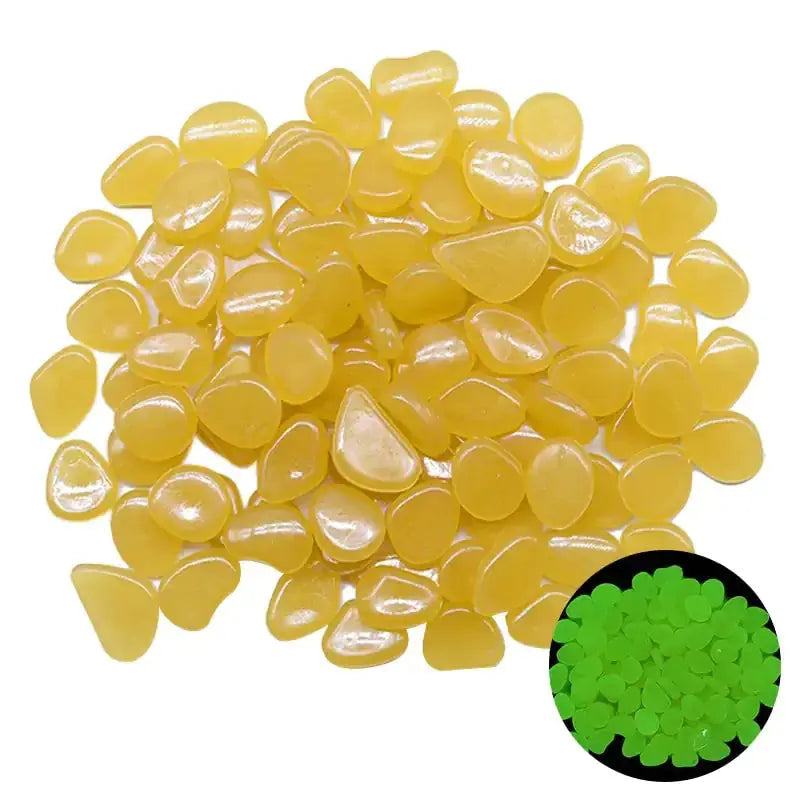 Glow in the Dark Garden Pebbles GLR SHOPPING