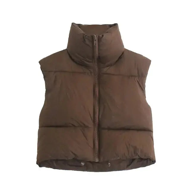 Quilted Vest Winter Coat Jacket GLR SHOPPING