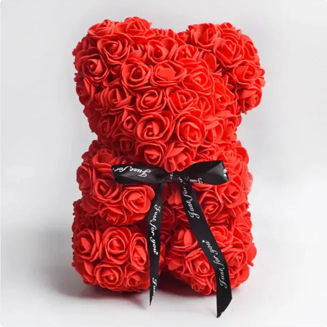 Rose Bear Teddy - Valentine's Day PE Foam Rose Bear GLR SHOPPING