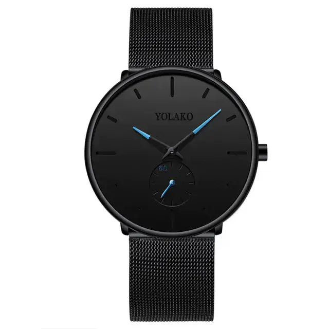 Stainless Mesh Band Watch - GLR SHOPPING