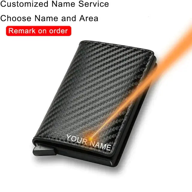 Carbon Fiber Card Holder Wallets GLR SHOPPING