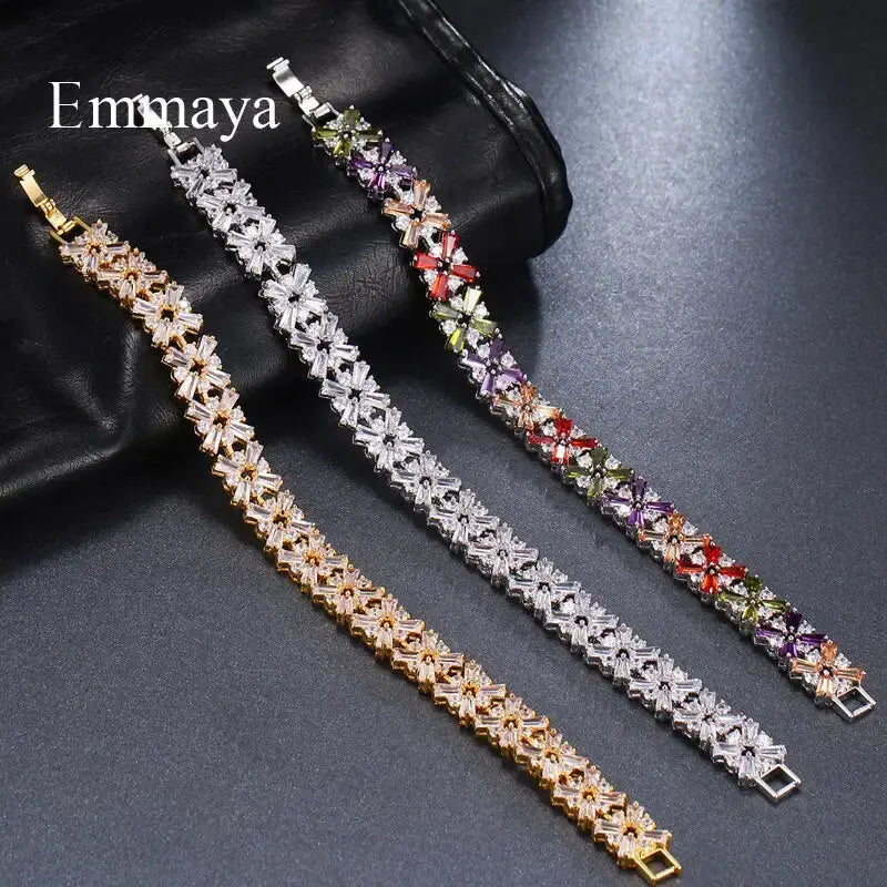 Luxury Crystal Charm Bracelets for Women GLR SHOPPING