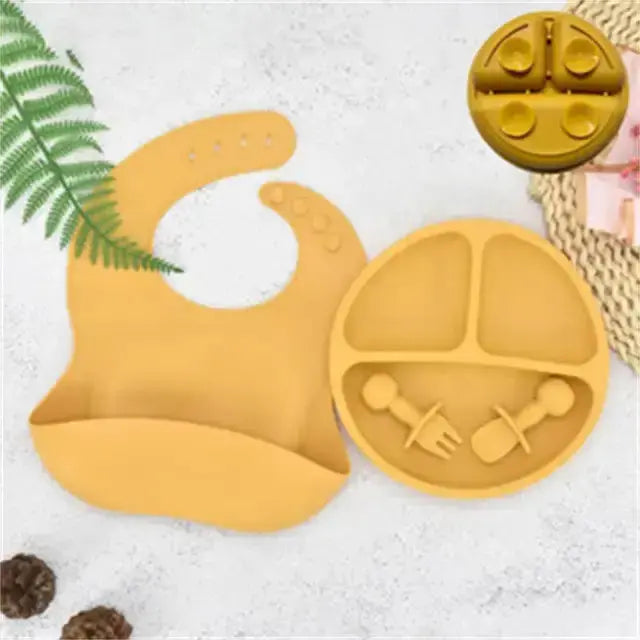 Baby Silicone Plate Set GLR SHOPPING