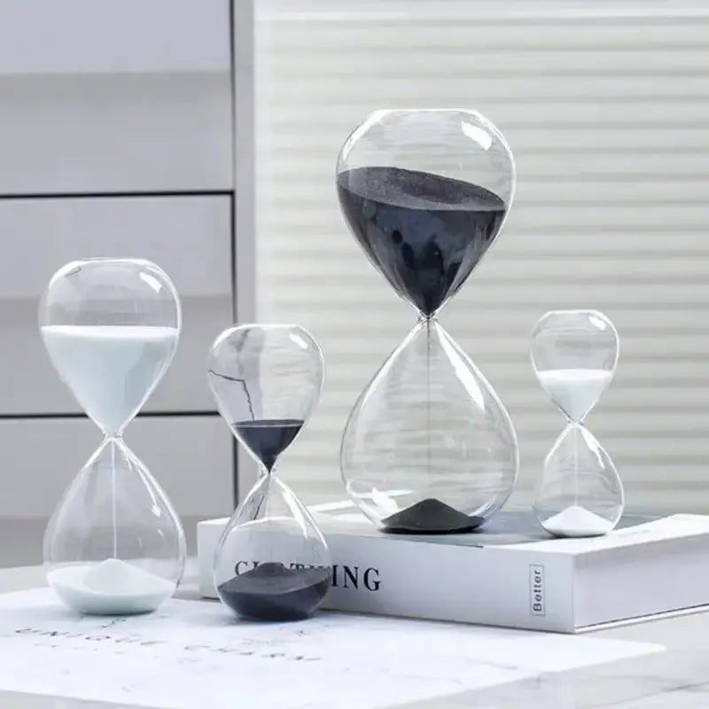 Modern Colored Sand Hourglass Decorative Timer GLR SHOPPING