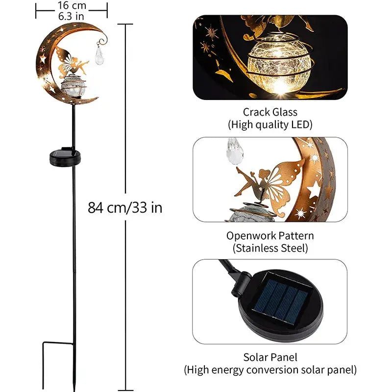 Solar Moon Fairy Lamp GLR SHOPPING
