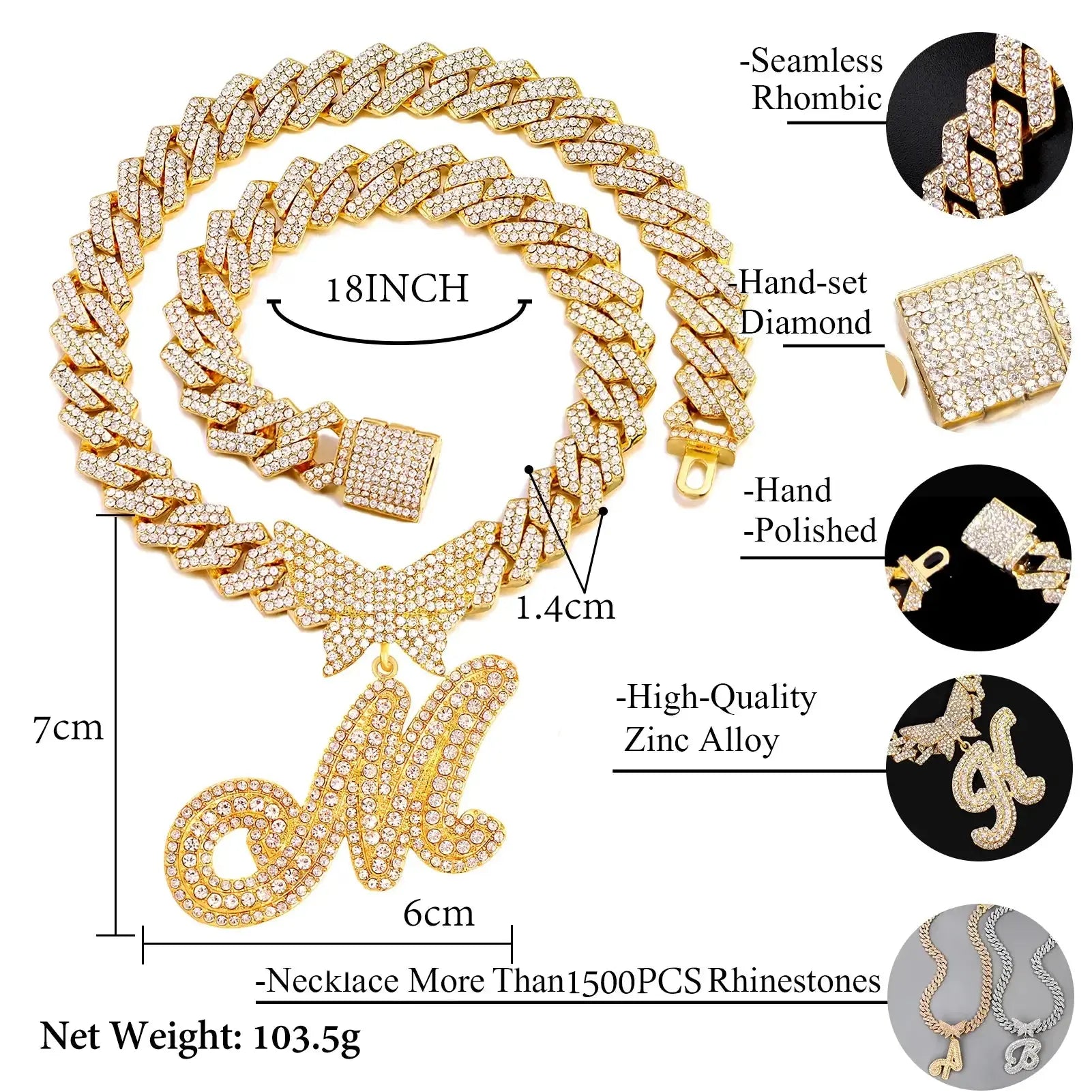 Crystal Butterfly Necklace GLR SHOPPING